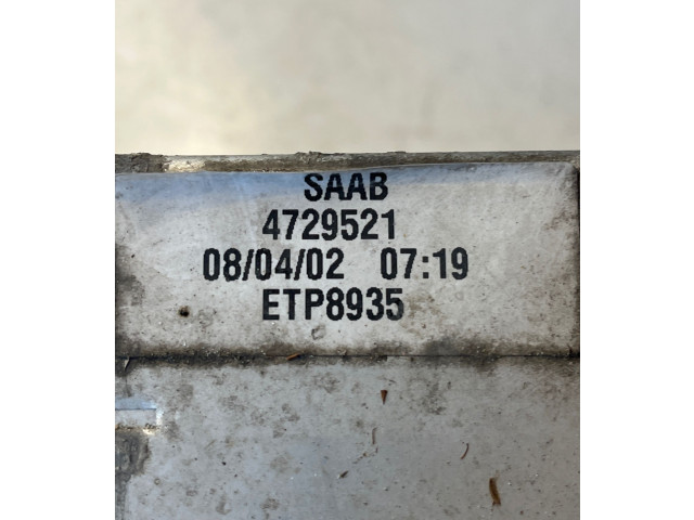 Интеркулер 4729521, ETP8935 Saab 9-3 Ver1