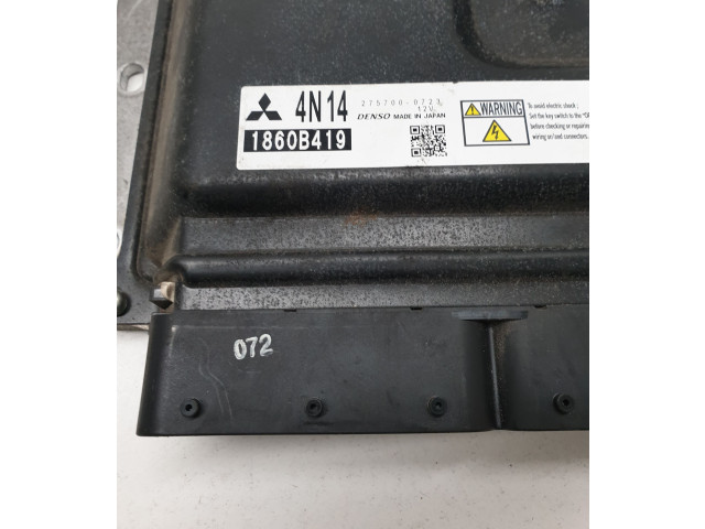 Блок управления двигателя 1860B419 Mitsubishi Outlander