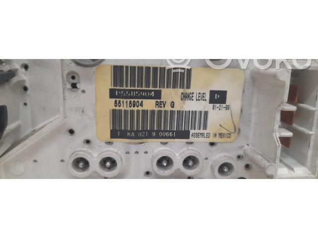 Блок управления климат-контролем P55115904   Jeep Grand Cherokee (WJ)