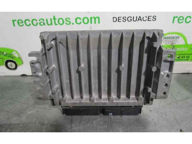 Блок управления двигателя 96376652, S010016040 Daewoo Kalos