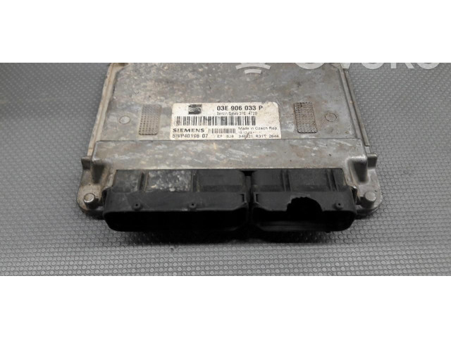 Блок управления двигателем Блок управления 03E906033P Seat Ibiza I (021A)