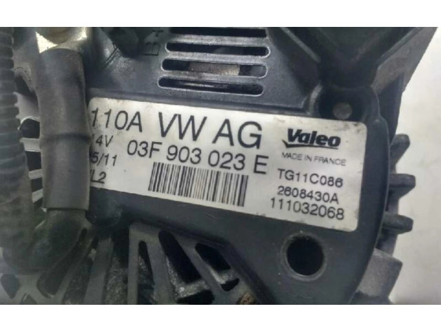 Генератор 03F903023E Skoda Fabia Mk2 (5J)