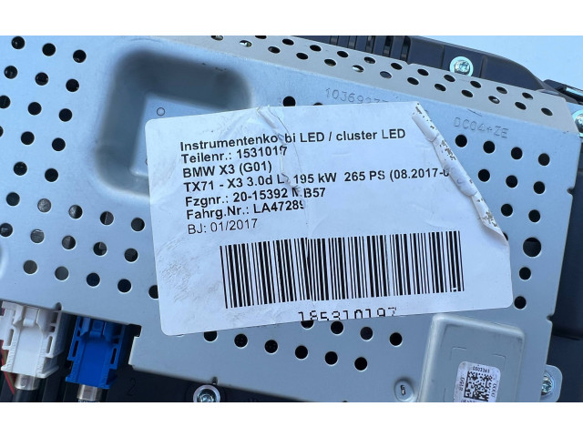 Přístrojová deska BMW 7 G11 G12 2020 0263723124, 20236311