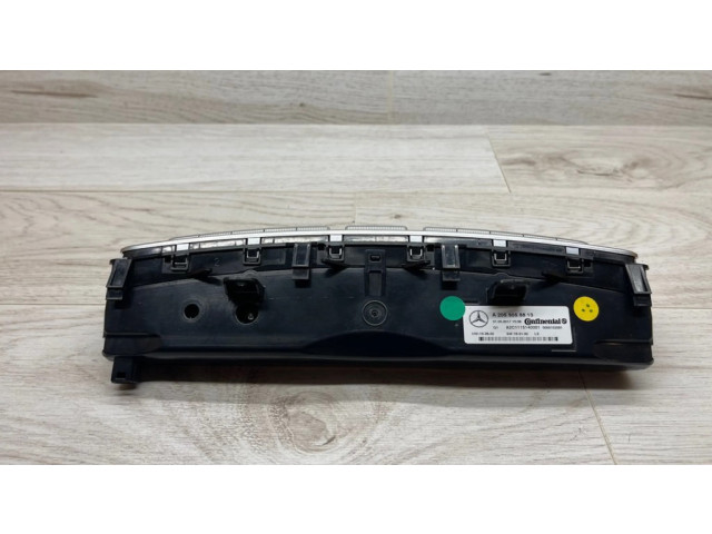 Блок управления климат-контролем A2059058813   Mercedes-Benz GLC X253 C253