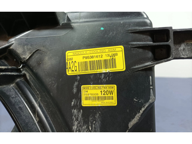 Вентилятор радиатора     95978939, 95978939    Chevrolet Spark 