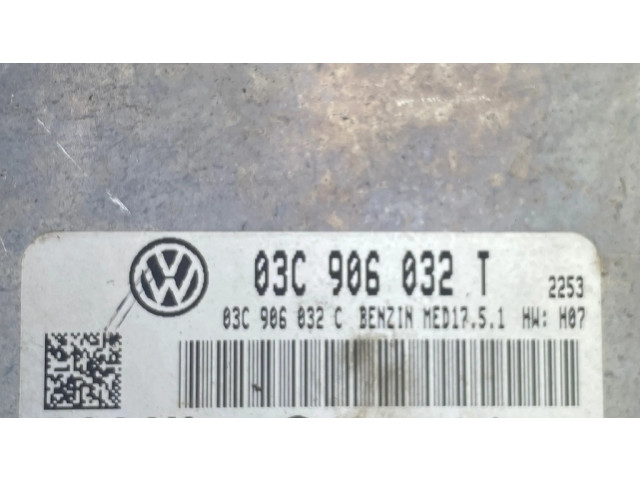 Řídící jednotka 03C906032T, 03C906032C Volkswagen Tiguan 2009