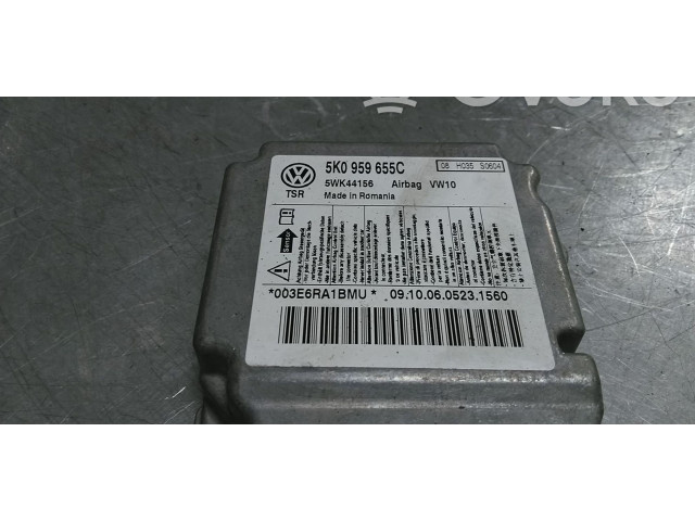 Блок подушек безопасности 5K0959655C, 5K0959655C003 Volkswagen Golf VI