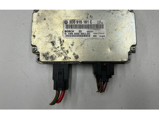 Блок управления 3D0915181C, 150023A7 Volkswagen Phaeton