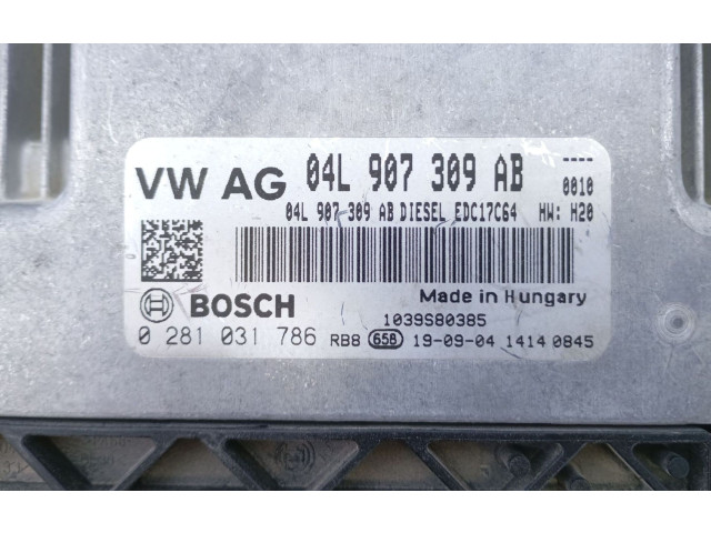 Řídící jednotka 04L907309AB, 0281031786   Volkswagen Caddy 2019