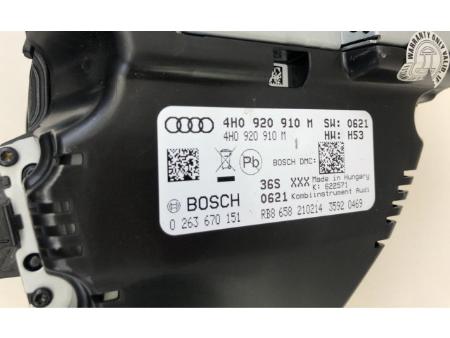 Řídící jednotka 02812030131, 4H0907401H   Audi A8 S8 D4 4H 2014