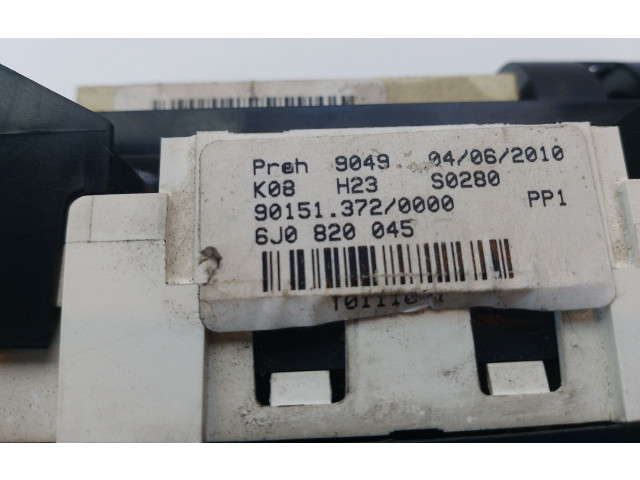 Модуль блока управления кондиционером 6J0820045   Seat Ibiza IV (6J,6P)