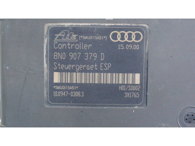 Блок АБС 8N0614517B, 8N0907379D   Audi  TT Mk1  1999 - 2006 года