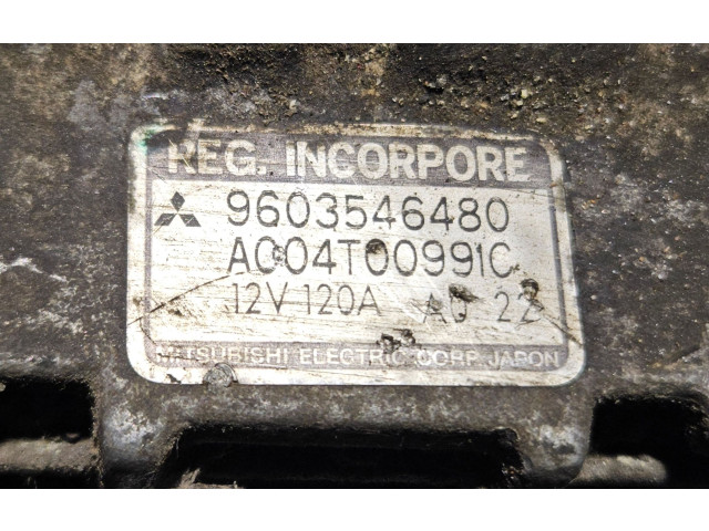 Генератор 9603546480, A004T00991C   Peugeot 605      