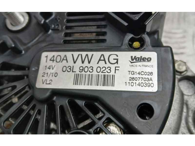 Генератор 03L903023F, VALEO   Volkswagen Golf Plus      