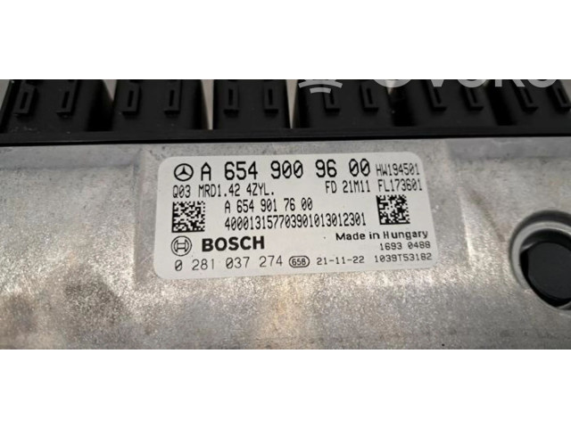 Блок управления двигателя A6549009600   Mercedes-Benz GLB x247