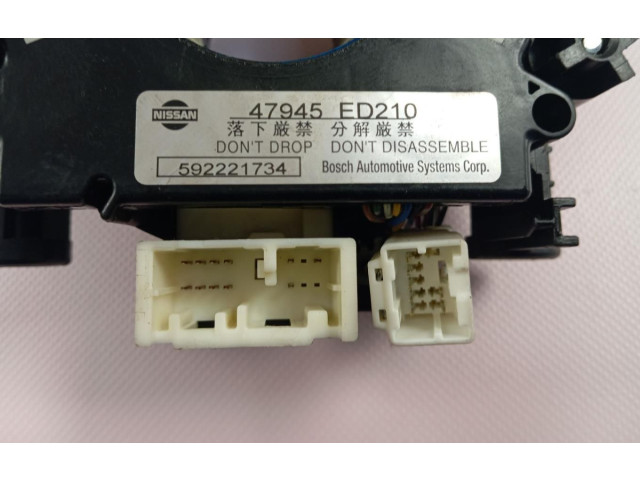 Подрулевой шлейф SRS 47945ED210   Nissan Note (E11)