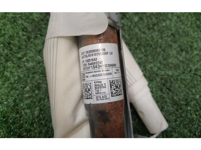 Боковая подушка безопасности 13251643, 13251643   Chevrolet Orlando