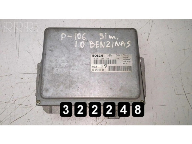 Řídící jednotka 0261200780 Peugeot 106 1992