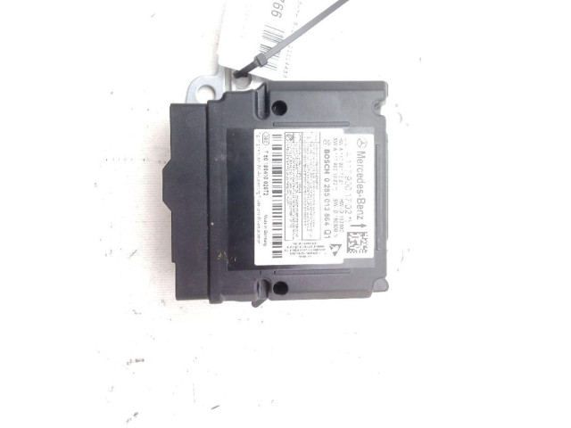 Блок подушек безопасности A1179001702, 0285013864   Mercedes-Benz GLA W156