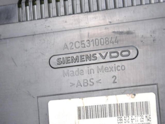 Přístrojová deska BMW X6 E71 2008 9216663, 3211216663