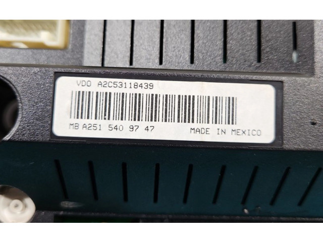 Панель приборов A2515409747, IMPRK1366101   Mercedes-Benz R W251       