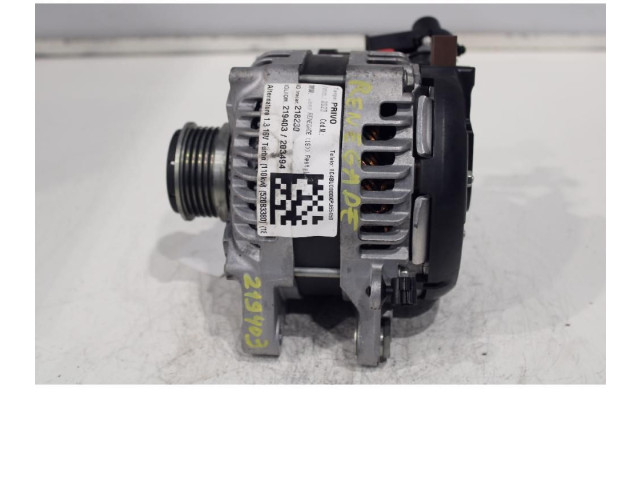 Генератор 52083380 Jeep Renegade