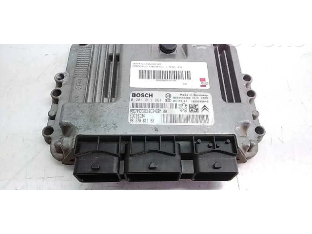 Řídící jednotka 9657061180, 0281011681 Citroen C3 Pluriel 2004