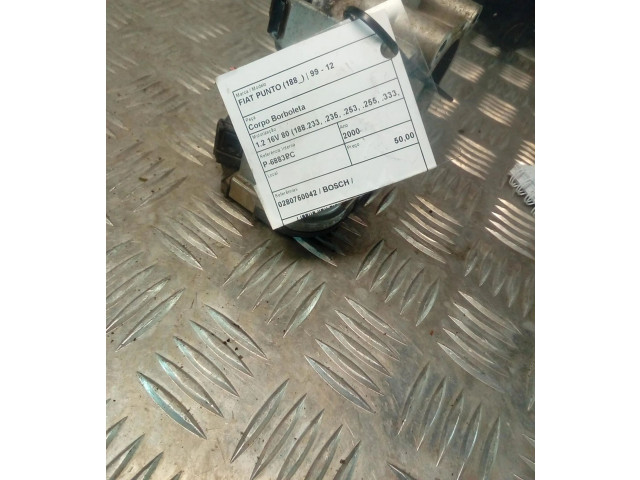 Vstřikovací lišta 0280750042 Fiat Punto (188) pro benzínový motor 1.2