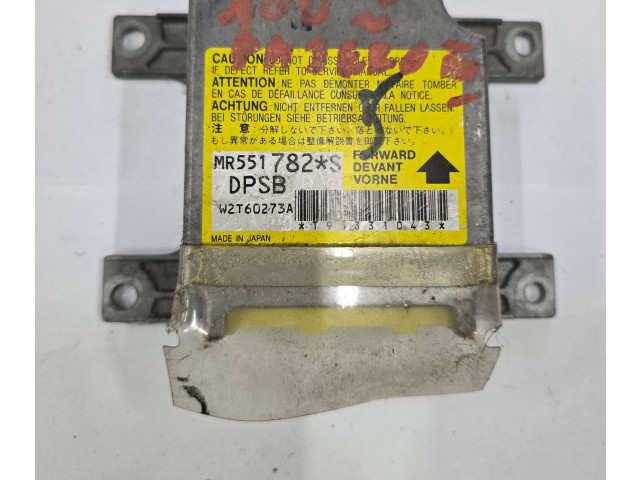 Блок подушек безопасности MR551782, W2T60273A Mitsubishi Pajero