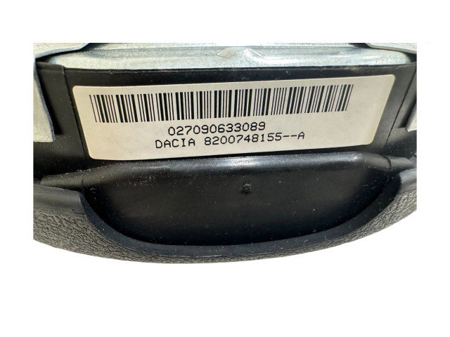 Подушка безопасности водителя 8200748155A, 027090633089 Dacia Logan I