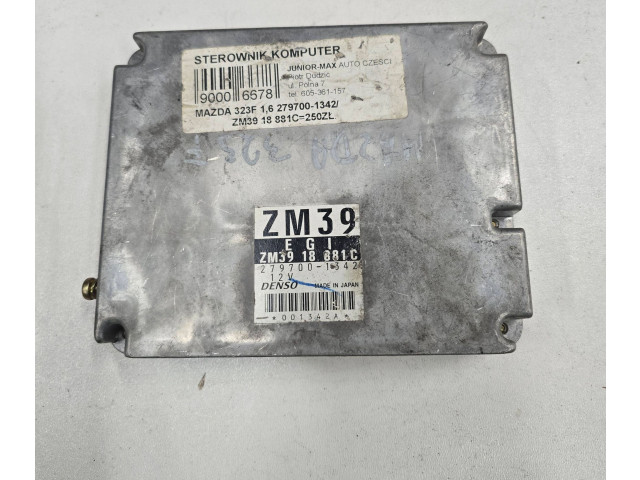Блок управления двигателя ZM3918881C, 001342A   Mazda 323 F