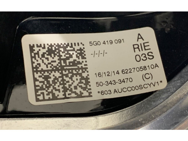 Руль Volkswagen Golf VII 2013 - 2019 года 5G0419091A