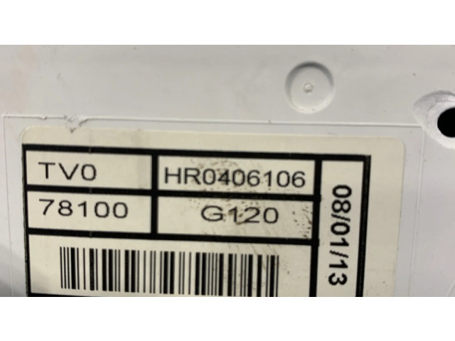 Přístrojová deska Honda Civic IX 2012 78100G120, HR0406106