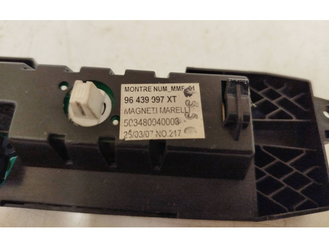 Дисплей 96439997XT, 503480040003 Citroen Berlingo