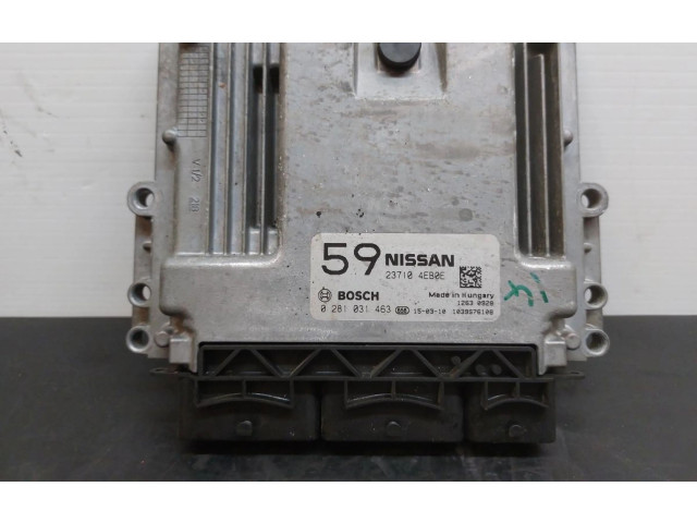Řídící jednotka 0281031463, 23710-4EB0E Nissan Qashqai 2015