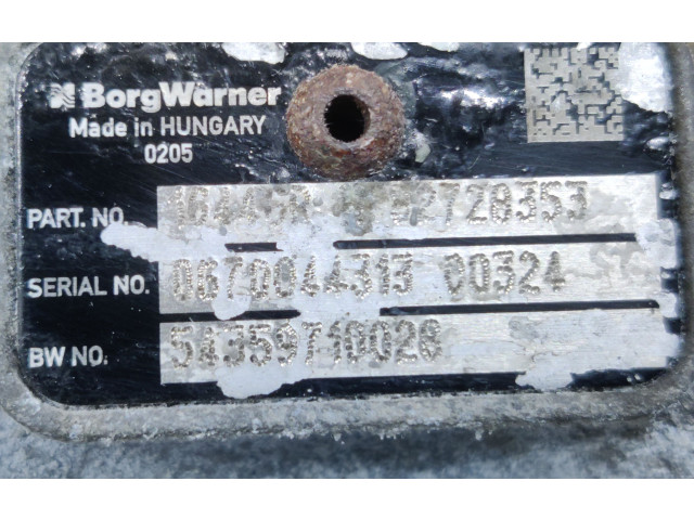  Турбина Dacia Sandero 1.5 16446R, H82728353         