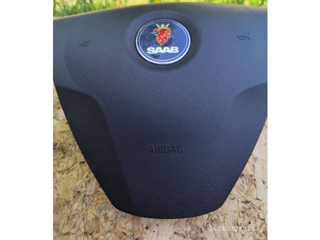 Подушка безопасности водителя 12757622, GT083300440 Saab 9-5