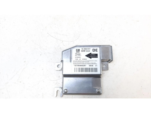 Блок подушек безопасности 13259917, 327963935   Opel Meriva A