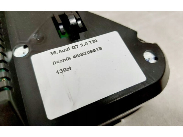 Přístrojová deska Audi Q7 4L 4L0920981B