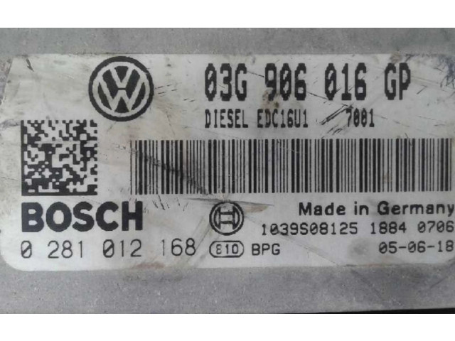 Блок подушек безопасности 0281012168   Volkswagen Caddy