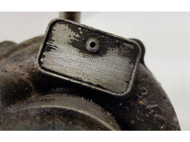 Turbodmychadlo Нагнетатель 82728353 Dacia Dokker 1.5 DCI K9K(612)-D210251