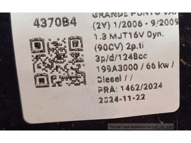 Зеркало электрическое Fiat Grande Punto - года