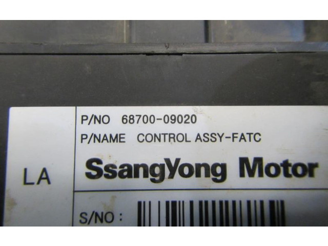 Блок управления климат-контролем SsangYong Kyron