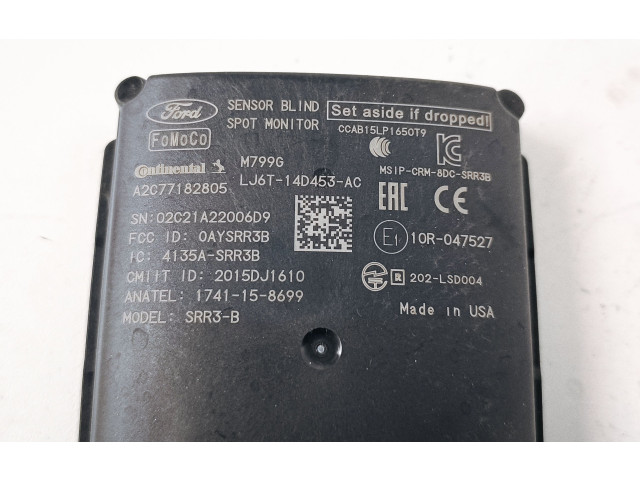 Blind spot module LJ6T14D453AC, A2C77182805   Ford Escape IV