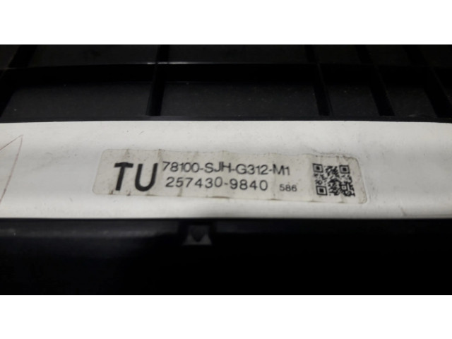 Панель приборов 2574309840 Honda FR-V