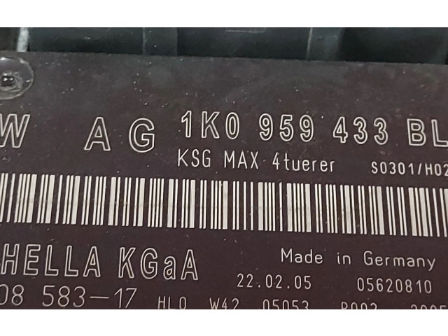 Блок комфорта 1K0959433BL Skoda Octavia Mk2 (1Z)