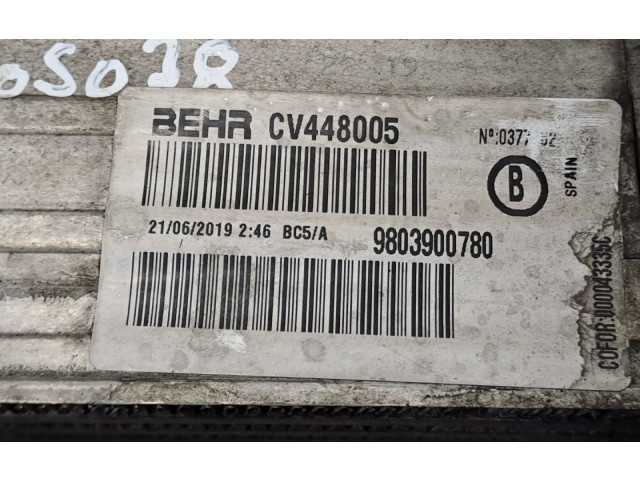 Интеркулер  9803900780   Citroen C-Elysée 