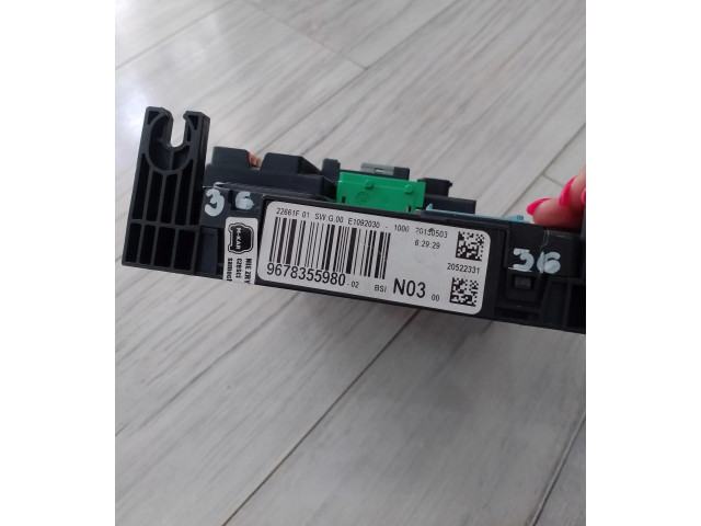 Блок комфорта 9678355980   Peugeot 2008 I   