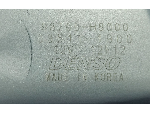 Двигатель стеклоочистителя заднего стекла 98700H8000, 98700-H8000 KIA Stonic