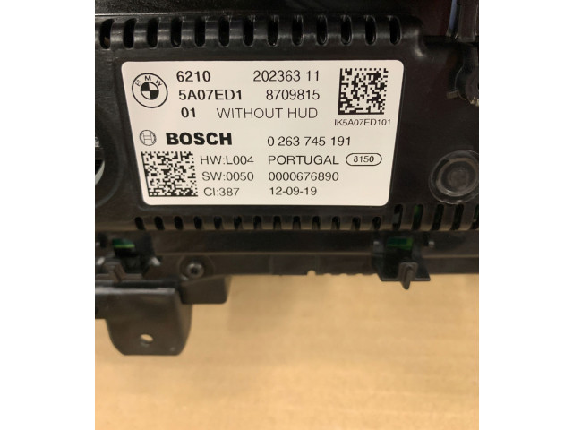 Панель приборов 5A0F1F08709815 BMW X3 G01